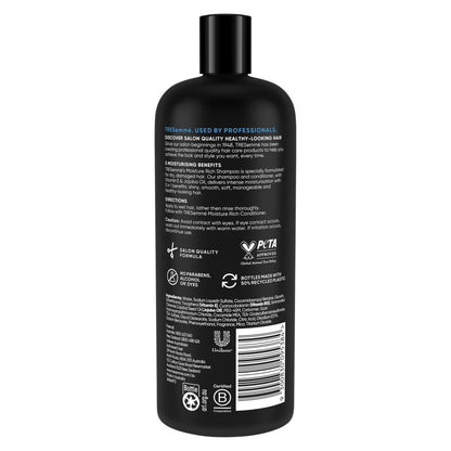 Tresemme Shampoo Moisture Rich Luxurious Moisture For Dry Damaged Hair 750ml (4 Pack)