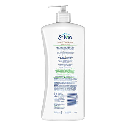 St Ives Body Lotion Soothing Oatmeal & Shea Butter 532mL (12 Pack)