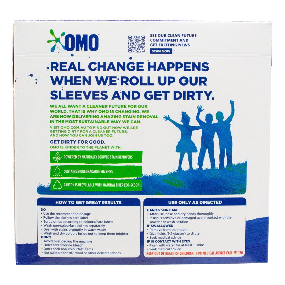 Omo Laundry Powder All Machine Types 1kg (6 Pack)
