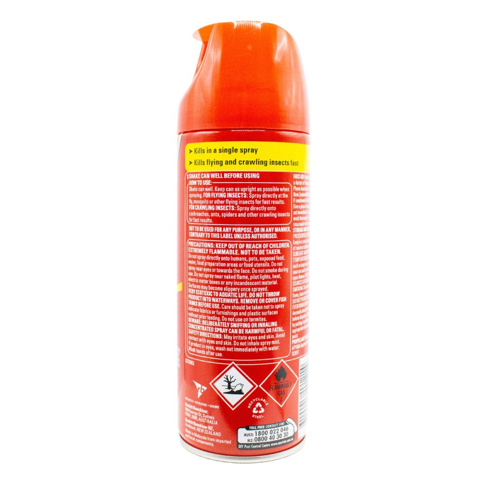 MORTEIN 200g INSECT KILLER FAST KNOCKDOWN MULTI (9x Pack)