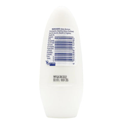 DOVE 50mL ROLL ON DEODORANT WITH LAVENDER & ROSE EXTRACT (6 x Pack)