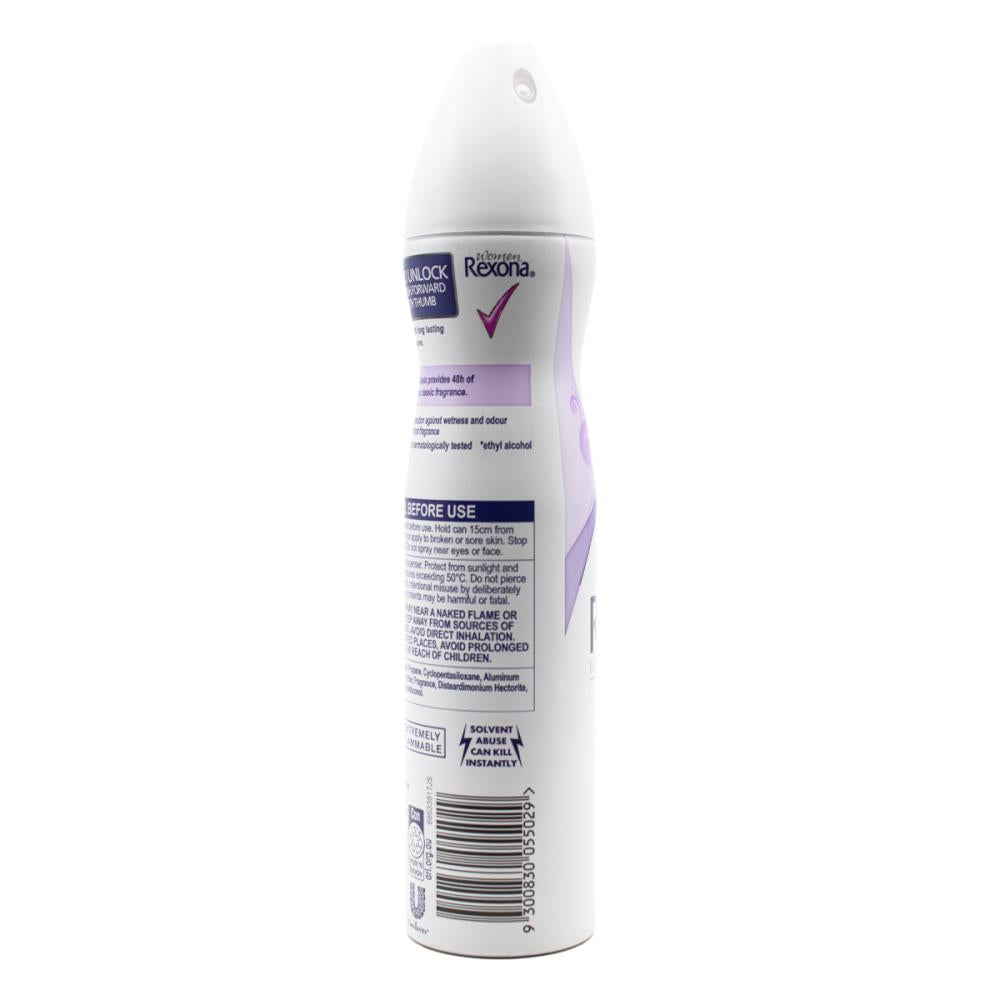 Rexona Deodorant Women Classic Body Spray 150g / 250ml (6 Pack)