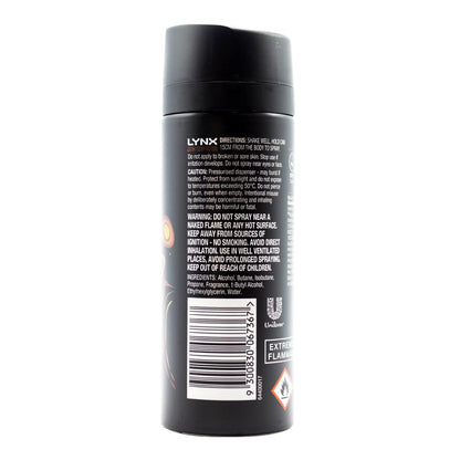 Lynx Deodorant Bodyspray Dark Temptation 96g / 150ml (6 Pack)