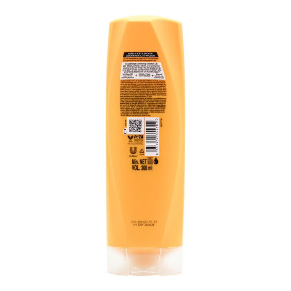 Sunsilk 300ml Conditioner Soft And Smooth (3x Pack)