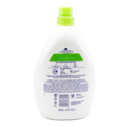 DOVE 1000mL Body Wash Fresh Touch Cucumber & Green Tea Refreshing (3 Pack)