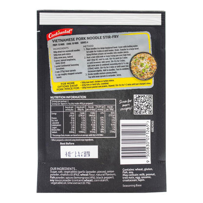 Continental 34g Vietnamese Stir Fry With Lemongrass And Lime (12x Pack)