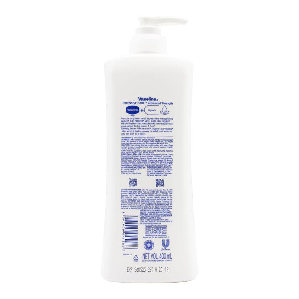 Vaseline Intensive Care Advanced Strength 400ml (12 Pack)