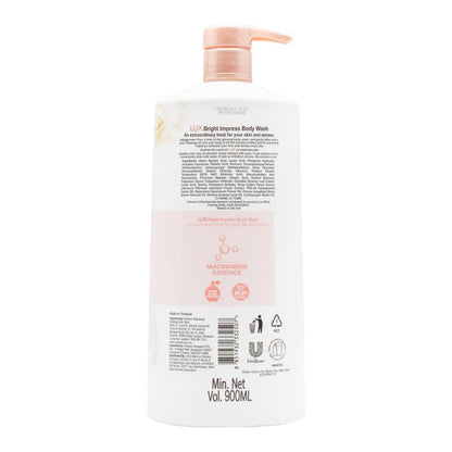 Lux Bright Impress Body Wash Glowing Niacinamide Essence 900ml (6 Pack)