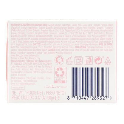 Dove Soap Pink 3 In 1 Cleanses Moisturises Nourishes 90g (48 Pack)