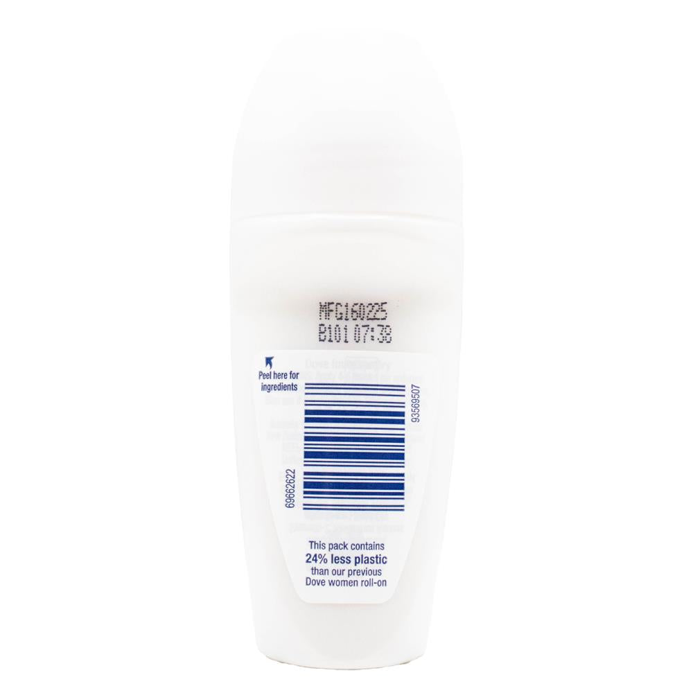 DOVE 50mL ANTIPERSPIRANT INVISIBLE DRY 1/4 MOISTURISING CREAM 48H WHITE FREESIA AND VIOLET FLOWER SCENT (6x Pack)