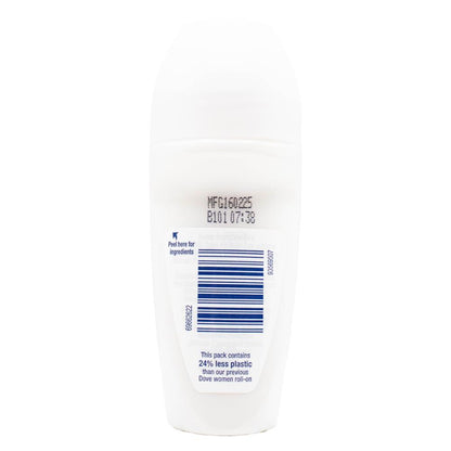 DOVE 50mL ANTIPERSPIRANT INVISIBLE DRY 1/4 MOISTURISING CREAM 48H WHITE FREESIA AND VIOLET FLOWER SCENT (6x Pack)