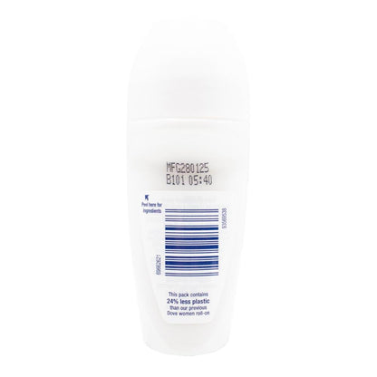DOVE 50mL ANTIPERSPIRANT INVISIBLE CRYSTAL 1/4 MOISTURISING CREAM 48H PEACH BLOSSOM AND LUSH APPLE SCENT (6x Pack)