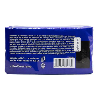 Lux Bar Soap Aqua Sparkles 80g PK6 (12 Pack)