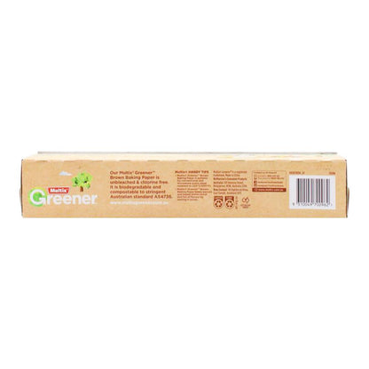 Multix 40m X 30cm Wide Brown Baking Paper (9x Pack)