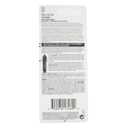 REVLON 7mL MASCARA EYES WIDE OPEN SO FIERCE BLACK NOIR 104 CARDED (2x Pack)