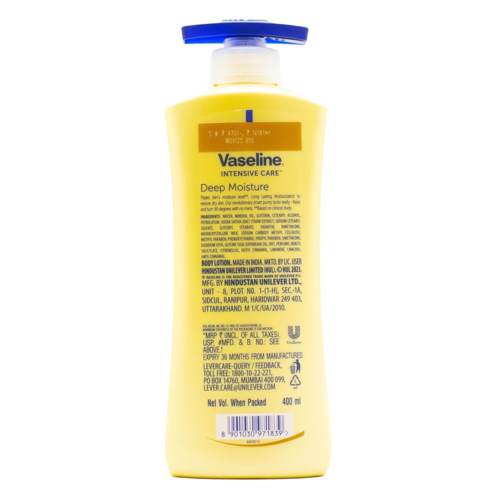 Vaseline 400ml 48h Deep Moisture (6x Pack)