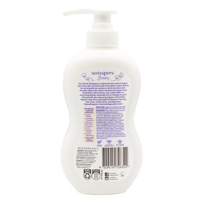 Swisspers 500ml Baby Gentle Shampoo (3x Pack)
