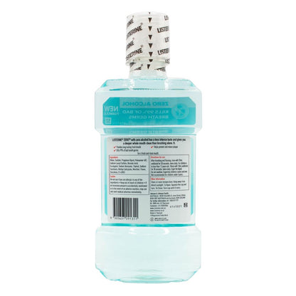 LISTERINE 750mL MOUTHWASH ZERO MILD TASTE (4x Pack)