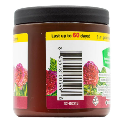 Airall 226g Air Freshener Solid 3 In 1 Odour Eliminator Infused With Essential Oils Raspberry (12x Pack)