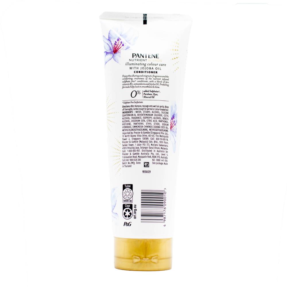 Pantene Conditioner Pro V Illuminating Colour Care With Jojoba Oil 250ml (3x Pack)