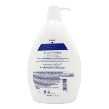 DOVE BODY WASH BEAUTY NOURISHING 1000ml (3x Pack)