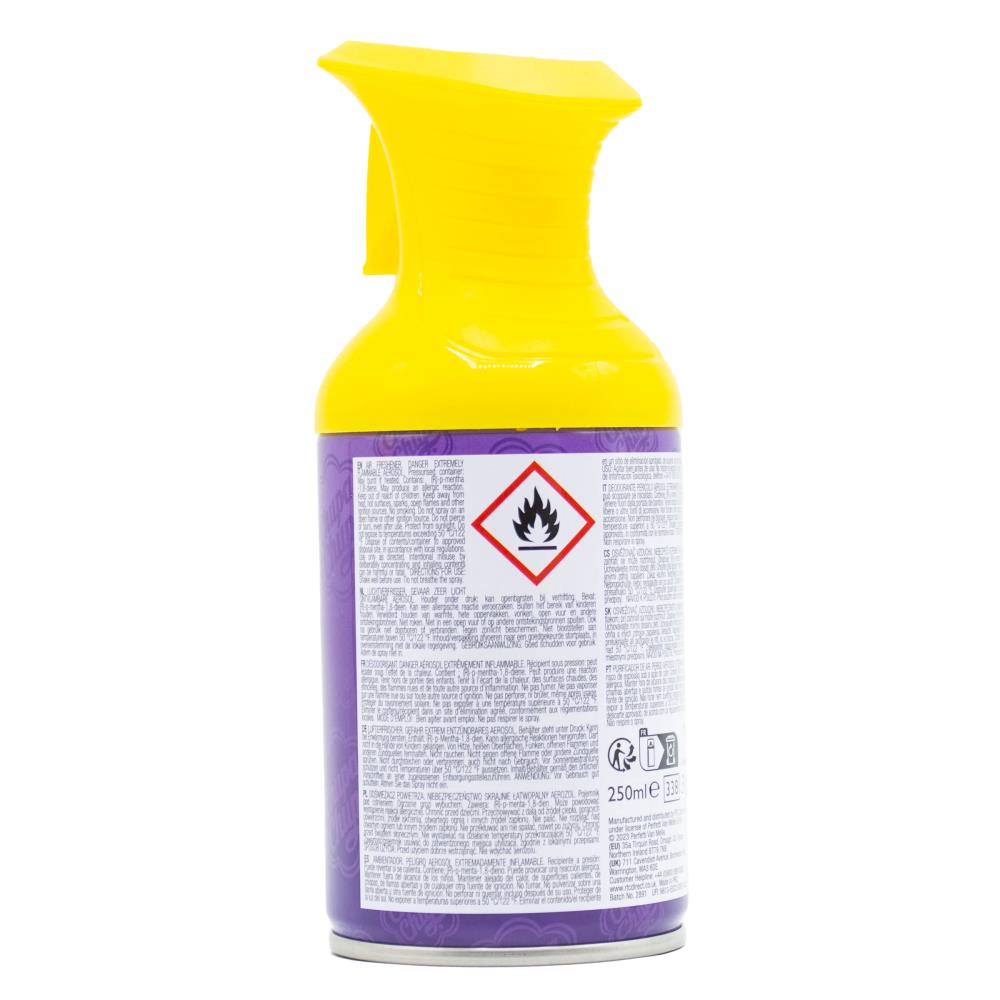 12PK Chupa Chups 250ml Room Spray Grape