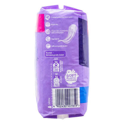 Always Pads Discreet for Sensitive Bladder 3 in 1 Odour Control Dryness and Comfort Extra Long 6 X 8pk (Value Pack 48)