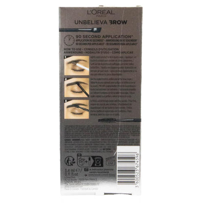 LOREAL PARIS 3.4mL UNBELIEVABROW INFAILLIBLE UP TO 48G GEL LIGHT COOL BLONDE 8.0 (3x Pack)