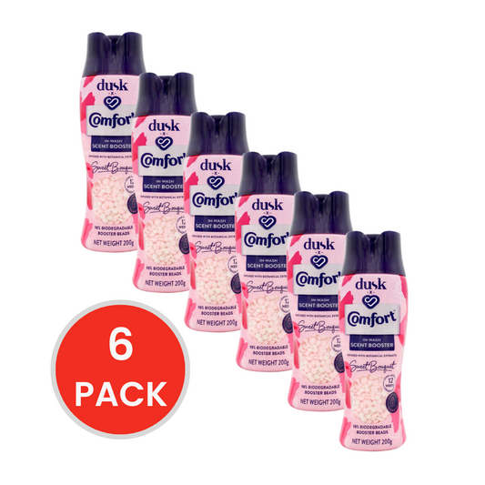 COMFORT DUSK IN WASH SCENT BOOSTER SWEET BOUQUET 200g (6x Pack)