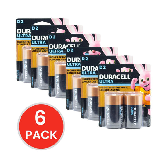 DURACELL BATTERIES ULTRA D 6 x 2Pk (Value Pack 12)