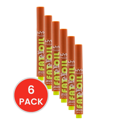 NYX SHINY LIP BALM FAT OIL SHINY HITS DIFFERENT 06 (3x Pack)