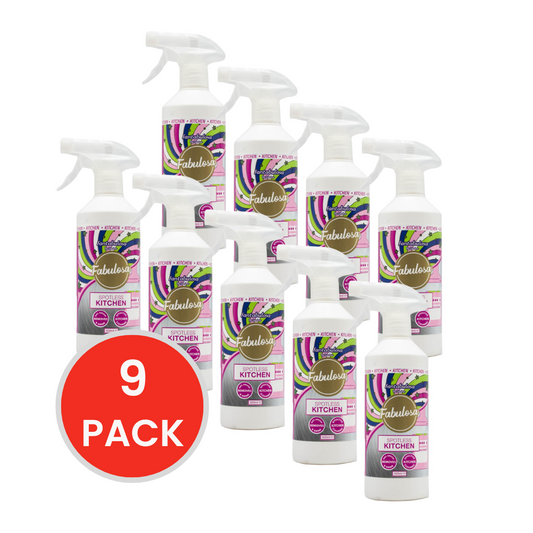 FABULOSA KITCHEN SPRAY SPOTLESS KITCHEN FANTABULOSA 500ml (9x Pack)