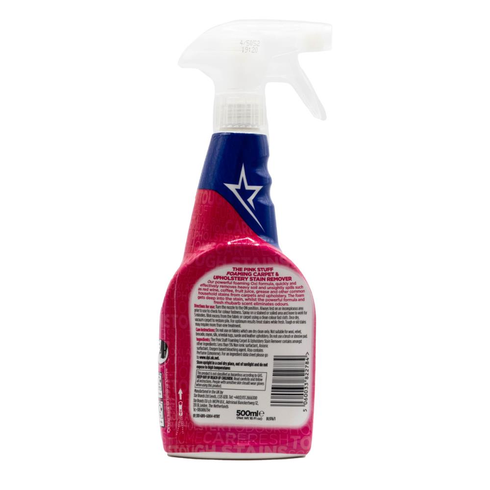 The pink stuff 500ml foaming carpet stain remover the miracle (8 pack)