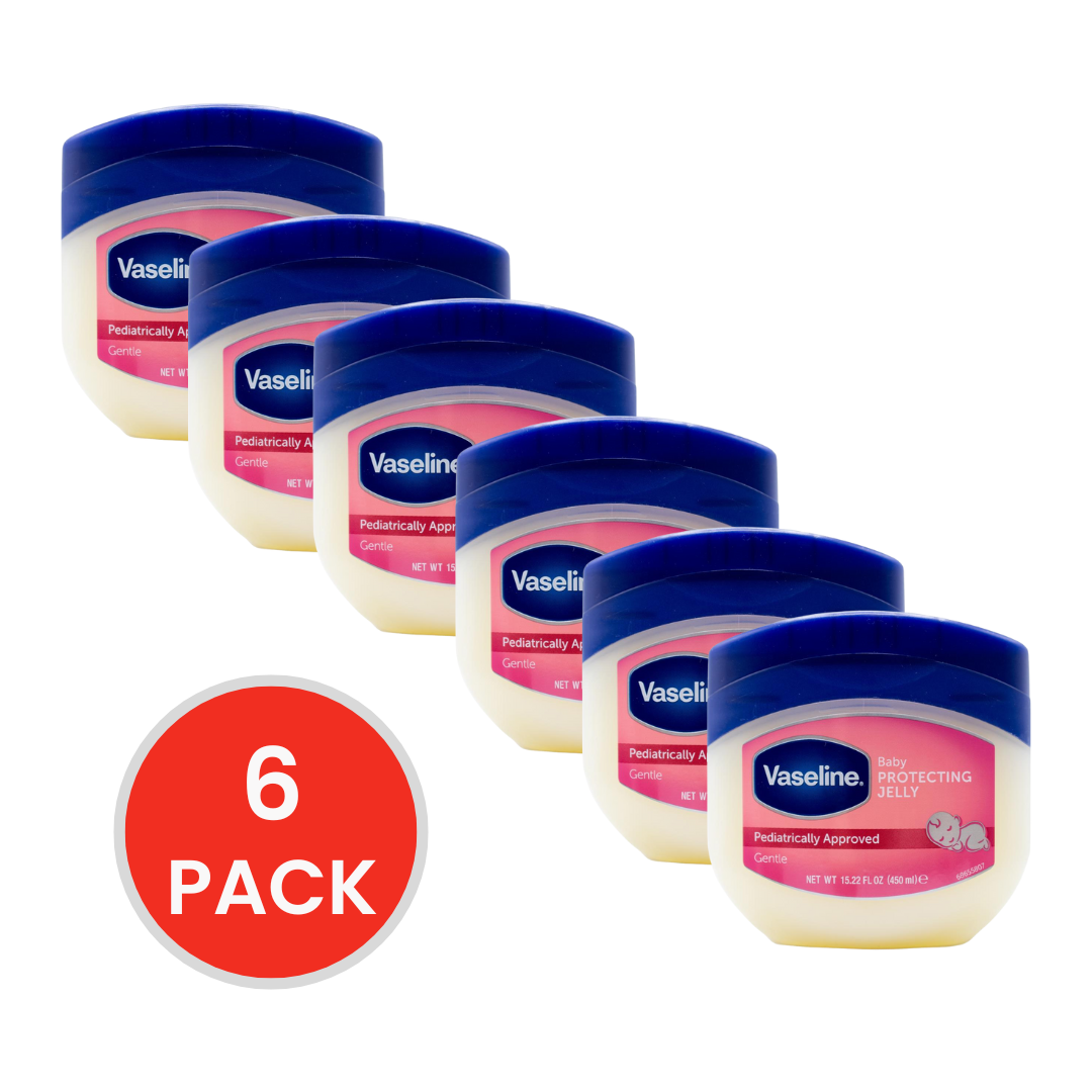 Vaseline Baby Protecting Jelly 450mL (6 Pack)