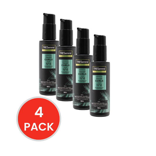 TRESEMME 100mL ARGAN OIL SMOOTH CURLS STEP NO4 (4x Pack)