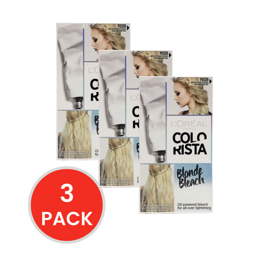 LOREAL PARIS COLORISTA BLONDE BLEACH (3x Pack)