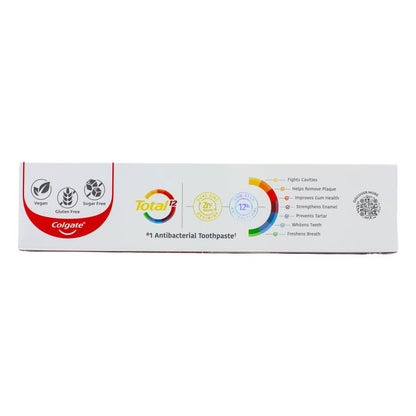 Colgate 200g Toothpaste Total 12 Advanced Whitening Gel (12x Pack)
