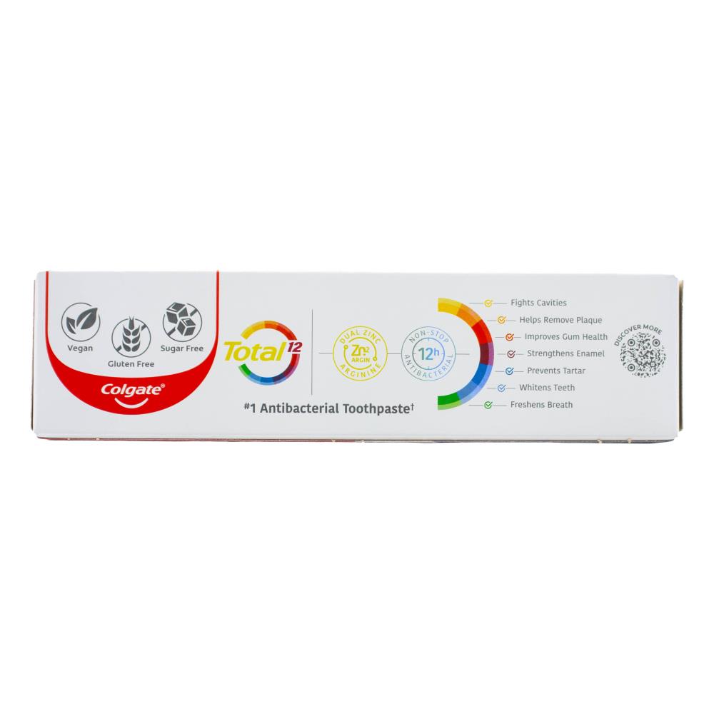Colgate 115g Toothpaste Total 12 Advanced Whitening Gel (12x Pack)