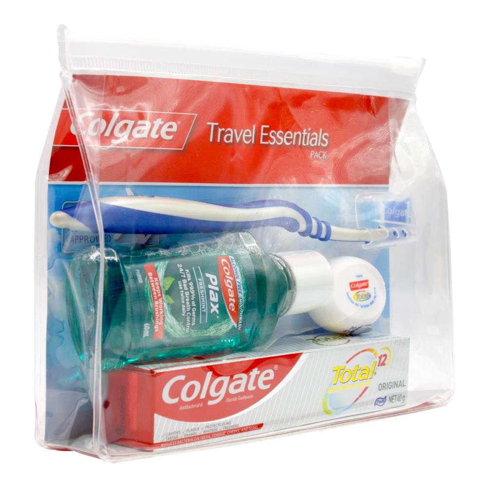 Colgate Oral Care Travel Pack 4pcs (6x Pack)