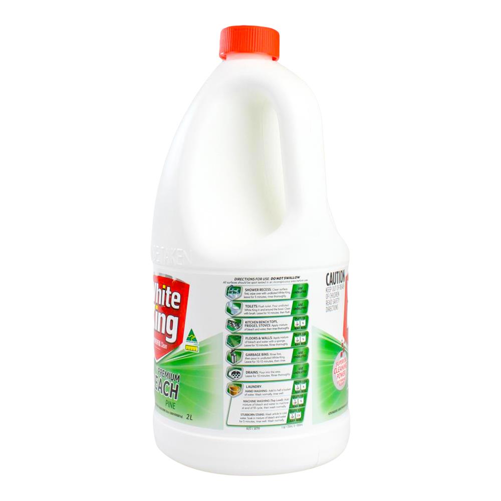 White King Premium Bleach Pine 2L (6 Pack)