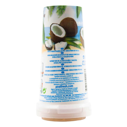 Airall Solid Air Freshener Coconut Escape 170g (12 Pack)