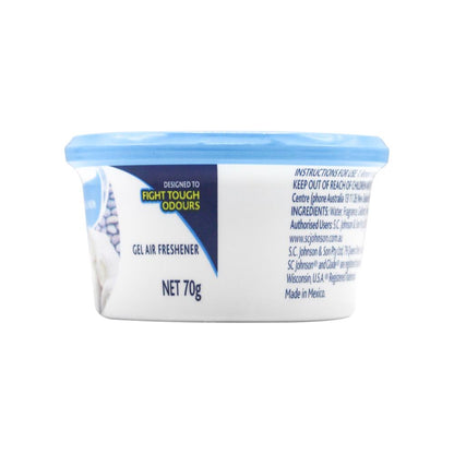 Glade 70g Mini Gel Air Freshener Clean Linen (12 Pack)