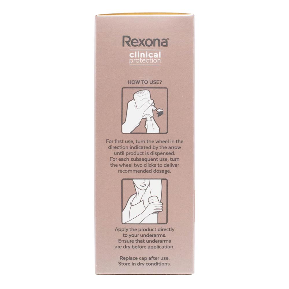 REXONA 48g / 45mL ANTIPERSPIRANT DEODORANT CLINICAL PROTECTION CREAM 96H 3X STRONGER SHEER POWDER (6x Pack)