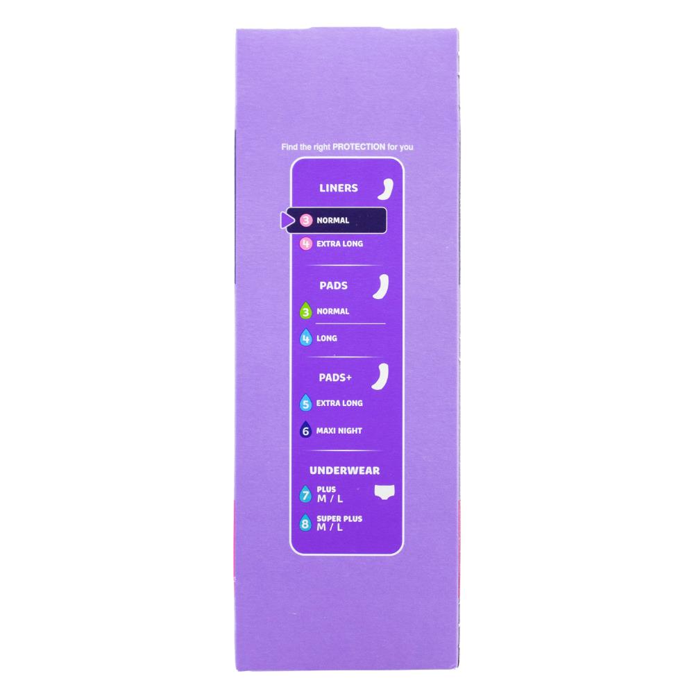 Always Liners Discreet for Sensitive Bladder 3 in 1 Odour Control Dryness and Comfort Normal 8 X 24pk (Value Pack 192)