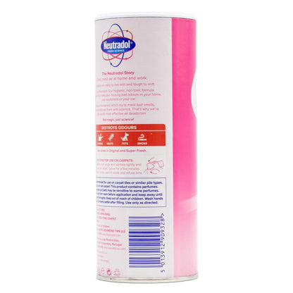 NEUTRADOL CARPET FRESHENER AND DEODORIZER FRESH PINK 350g (12x Pack)