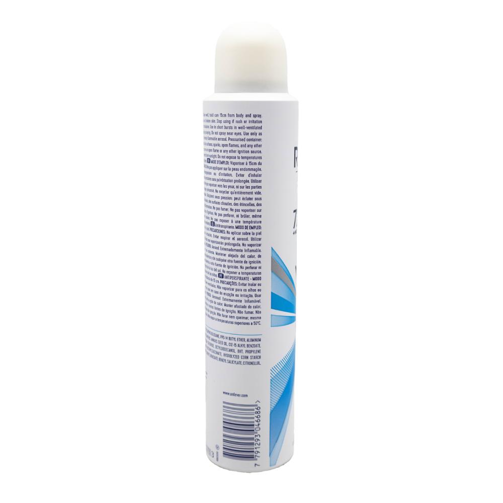 Rexona 130g / 200mL Antiperspirant Advanced Protection 72H Motion Sense 0% Alcohol Cotton Dry (12 Pack)