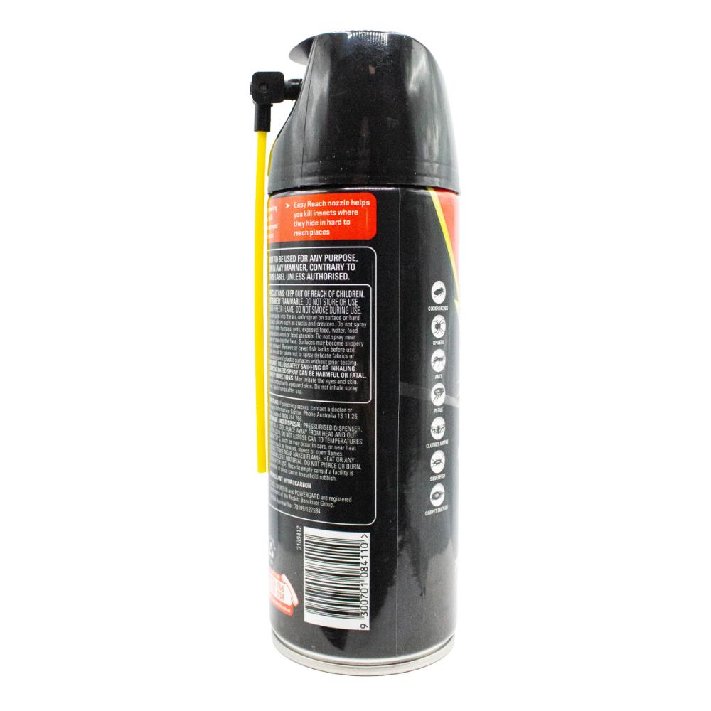 Mortein Crawling Insect Spray Power Guard 2X Easy Reach 250g (9 Pack)