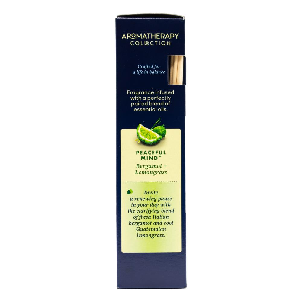 Glade Reed Difuser Aromatherapy Peaceful Mind Bergamot And Lemongrass 80ml (6x Pack)