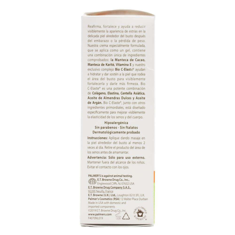 PALMERS 125g BUST CREAM COCOA BUTTER WITH VITAMIN E (3x Pack)