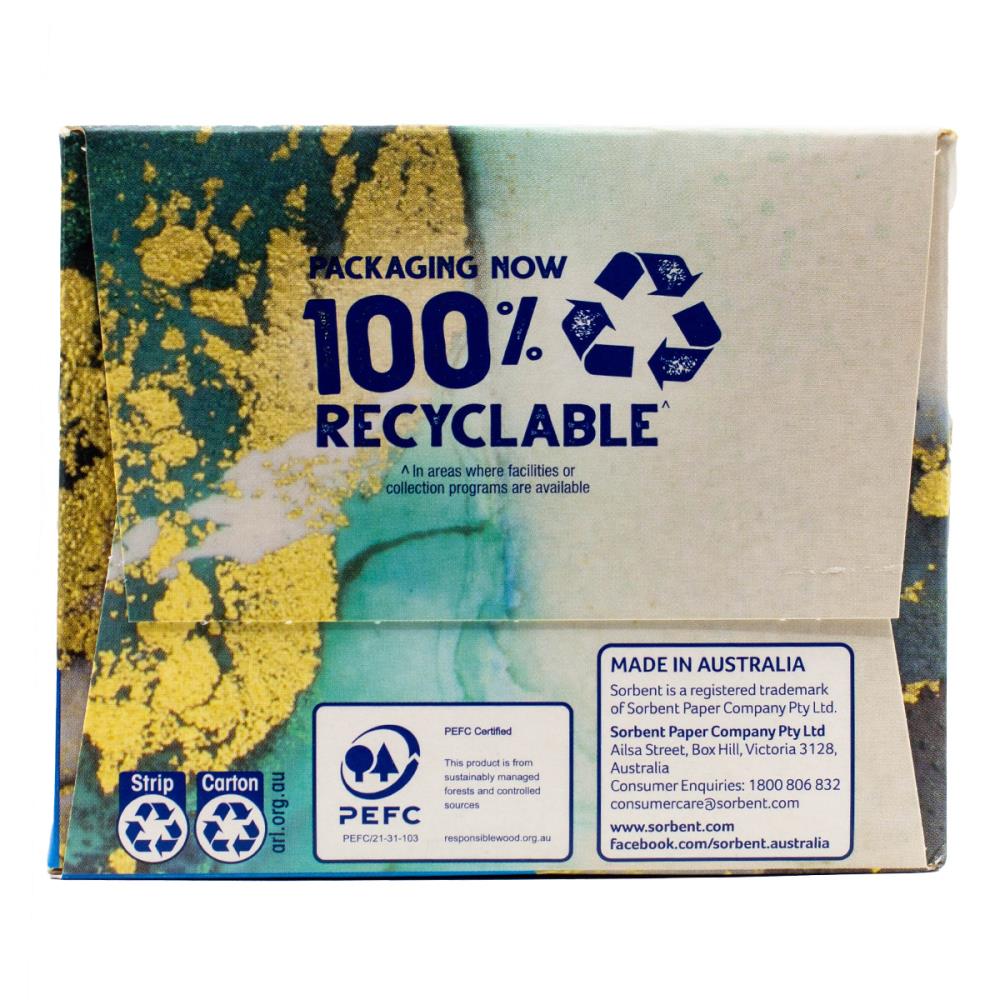 Sorbent Pk170 Facial Tissues Hypo-allergenic 200 (12 Pack)mm X 195mm